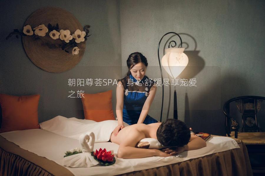 朝阳尊荟SPA，身心舒缓尽享宠爱之旅