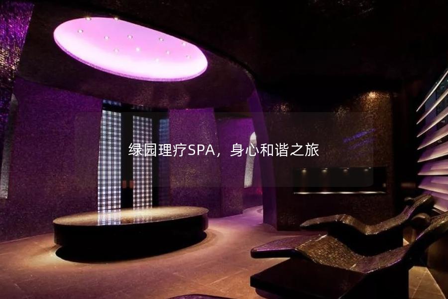 绿园理疗SPA，身心和谐之旅