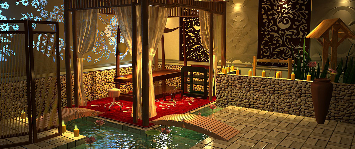 佛山日式spa商务会所，只需要静静地享受，体验那份舒服的触感